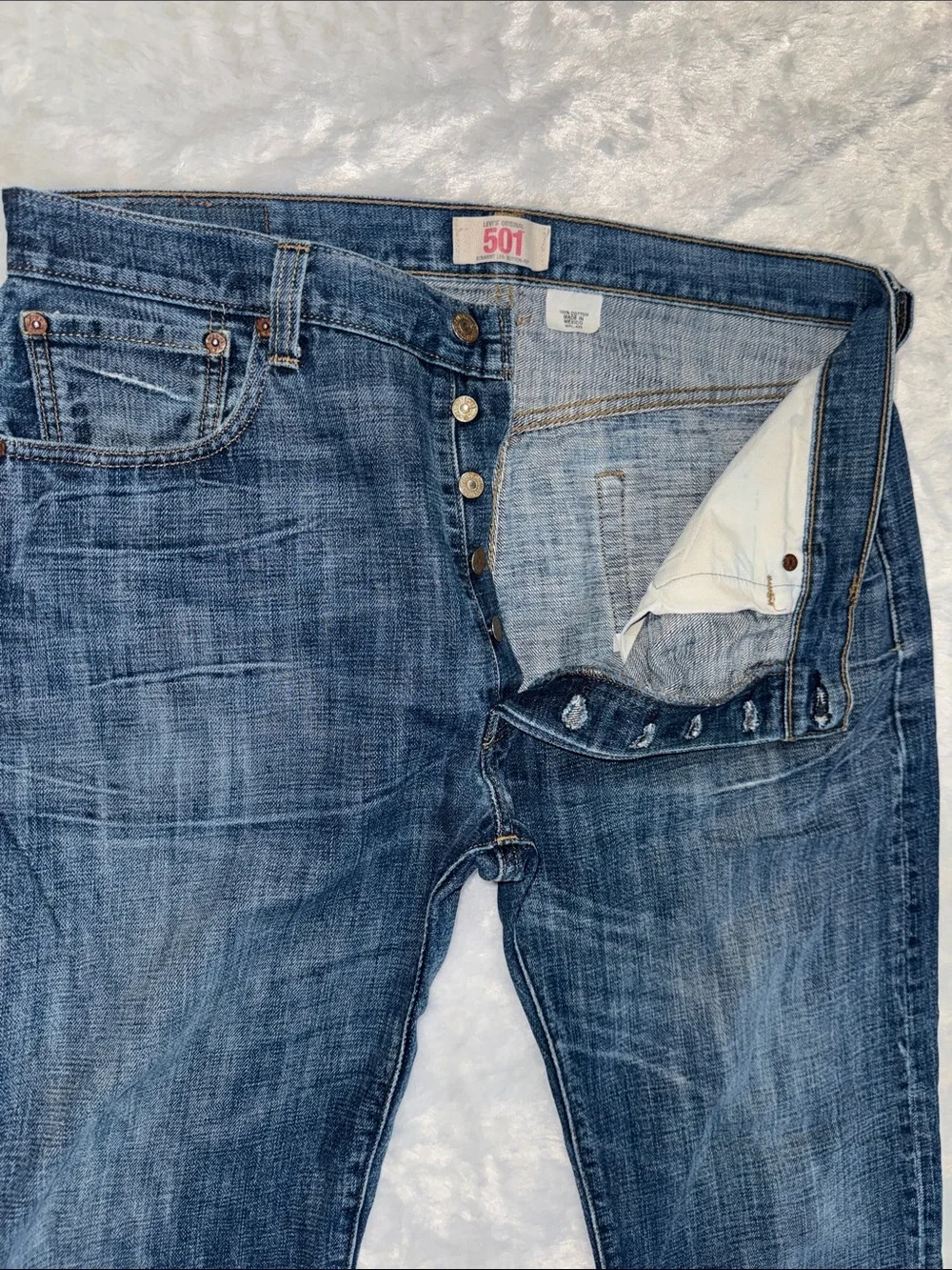 Levi’s Original 501 Straight Leg Button-Fly